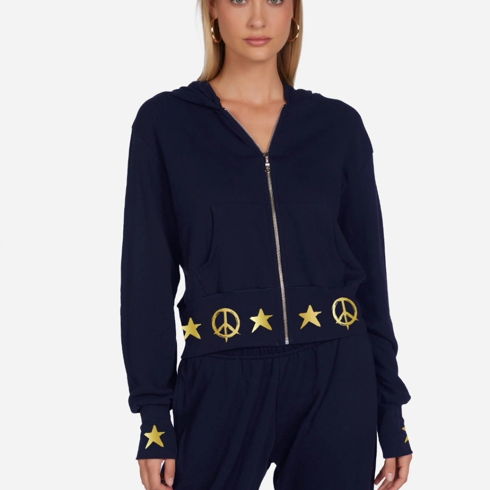 Lauren Moshi Rock N Roll Star hoodie - Picture 3 of 14